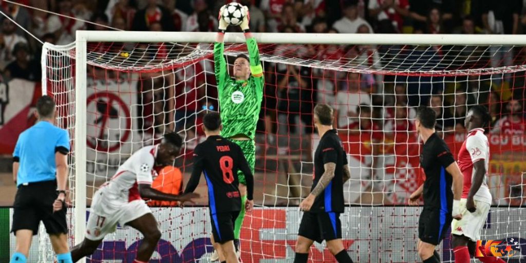 Thẻ đỏ của Garcia đến từ lỗi đáng tiếc của Marc-Andre ter Stegen | Keolive