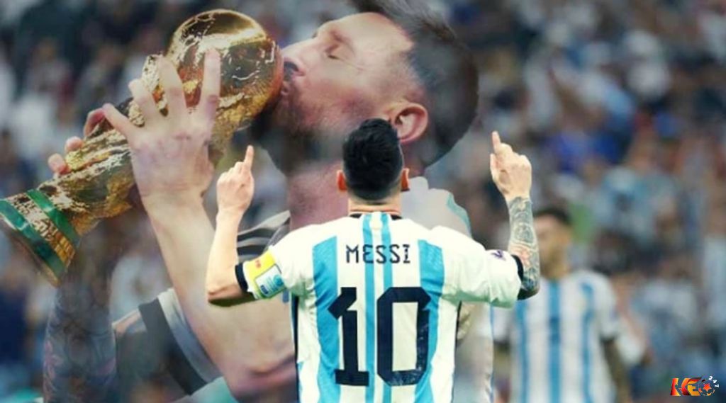 Lionel Messi cảm nhận được mong muốn của người dân Argentina muốn anh dẫn dắt đội hình bảo vệ danh hiệu World Cup. | Keolive