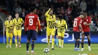 Hình ảnh cho bài Dortmund ngược dòng trước Lille, tiến vào tứ kết Champions League
