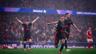 Hình ảnh cho bài Vòng 1/8 Champions League: Benfica 0-1 Barcelona, Màn trình diễn quả cảm tại Lisbon