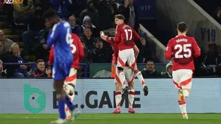 Hình ảnh cho bài Man United đại thắng Leicester 3-0: Hojlund – Garnacho giải cơn khát bàn thắng