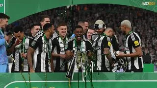 Hình ảnh cho bài Newcastle đánh bại Liverpool, giành danh hiệu Carabao Cup sau 70 năm