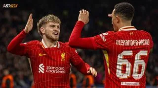 Hình ảnh cho bài Vòng 1/8 Champions League: PSG 0-1 Liverpool, Harvey Elliott ghi bàn quyết định