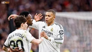 Hình ảnh cho bài Mbappé và Vinicius cùng lập công, Real tiếp tục cuộc đua vô địch