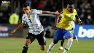Hình ảnh cho bài Argentina thắng đậm Brazil 4-1, chính thức giành vé dự World Cup 2026