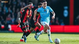 Hình ảnh cho bài Man City ngược dòng hạ Bournemouth 2-1: Tiến vào bán kết FA Cup