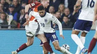 Hình ảnh cho bài Vòng loại World Cúp 2026 Châu Âu: James, Kane và Eze tỏa sáng, Anh thắng dễ Latvia 3-0