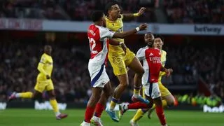 Hình ảnh cho bài Arsenal 2-2 Crystal Palace: Pháo thủ đánh rơi chiến thắng tại Emirates