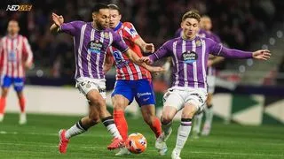 Hình ảnh cho bài Atlético Madrid 4-2 Real Valladolid: Cơn mưa Penalty