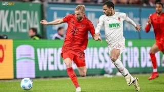 Hình ảnh cho bài Bayern Munich ngược dòng đánh bại Augsburg 3-1, độc chiếm ngôi đầu!
