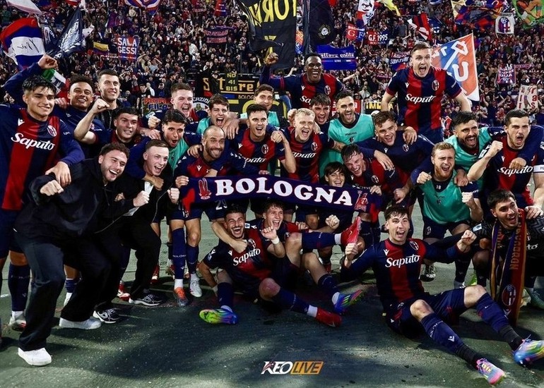 Bologna xứng đáng tiến vào trận chung kết Coppa Italia | Keolive