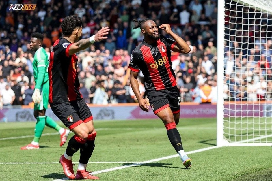 Bournemouth có bàn thắng dẫn trước trong hiệp 1 | Keolive
