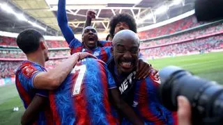 Hình ảnh cho bài Crystal Palace 3-0 Aston Villa: Eze và Sarr thăng hoa đưa Palace vào chung kết