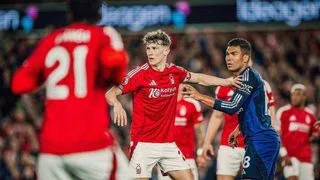 Hình ảnh cho bài Elanga tỏa sáng, Nottingham Forest đánh bại Manchester United