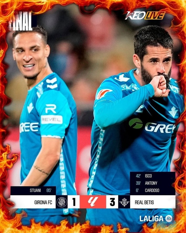 Girona 1-3 Real Betis | Keolive