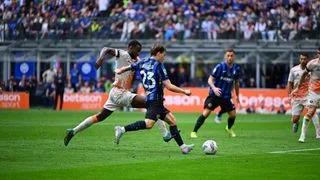 Hình ảnh cho bài Inter Milan 0-1 AS Roma: Soulé gieo sầu tại Stadio Giuseppe Meazza, hy vọng Scudetto của Inter lung lay