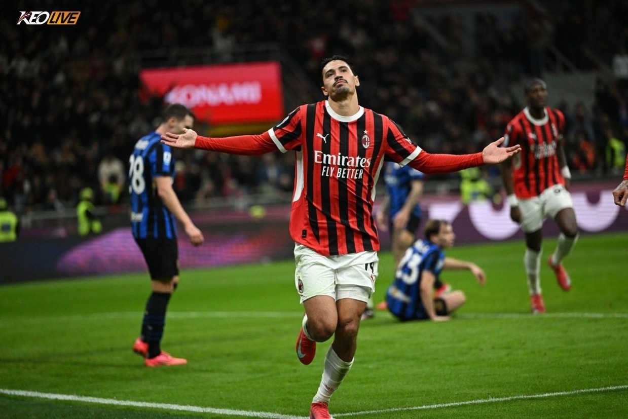 Reijnders ghi bàn nâng tỉ số lên 3-0 chấm dứt mọi hy vọng của Inter | Keolive