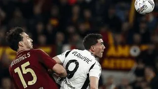 Hình ảnh cho bài Roma và Juventus chia điểm trong trận hòa 1-1 tại Stadio Olimpico