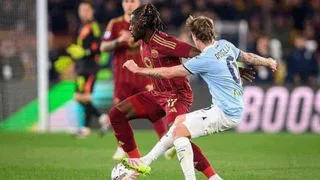 Hình ảnh cho bài Lazio 1-1 Roma: Derby căng thẳng, bất phân thắng bại