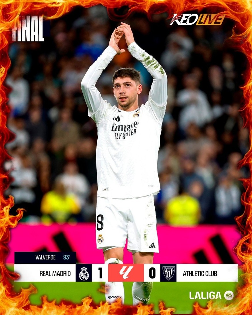 Real Madrid 1-0 Athletic Club | Keolive