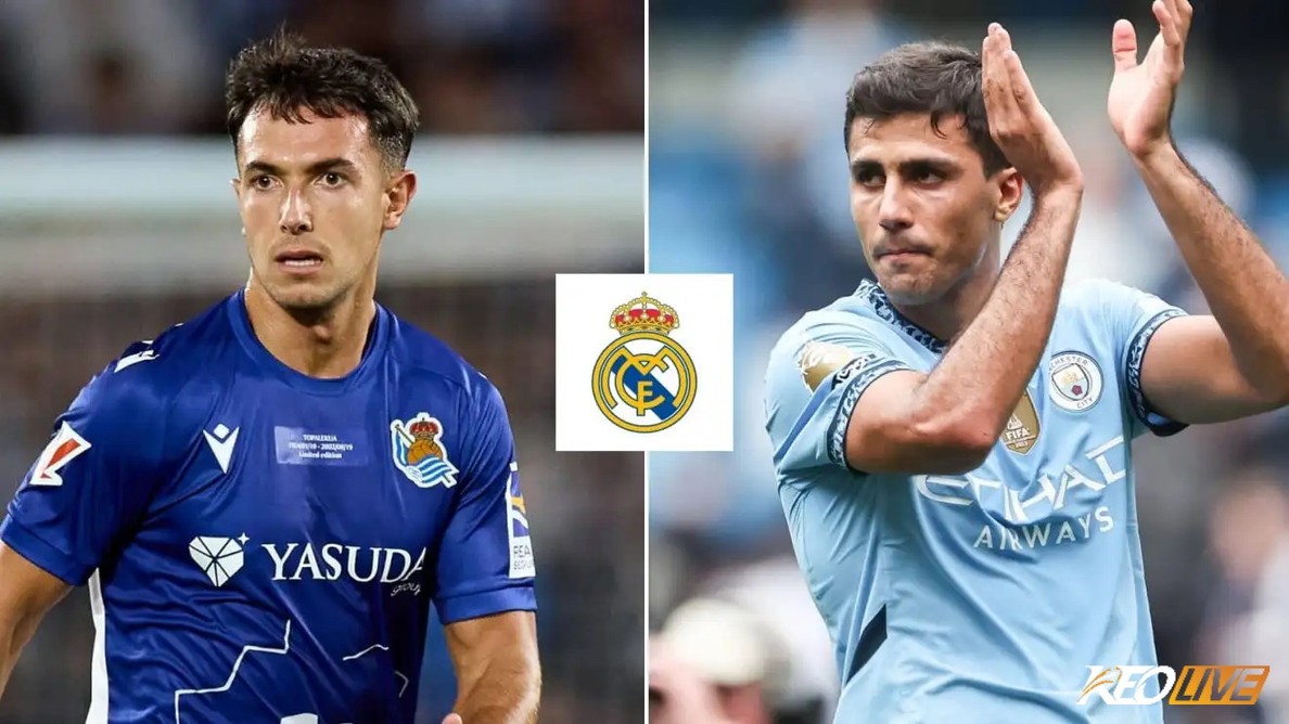 Real gặp khó trong cả 2 thương vụ Zubimendi và Rodri | Keolive