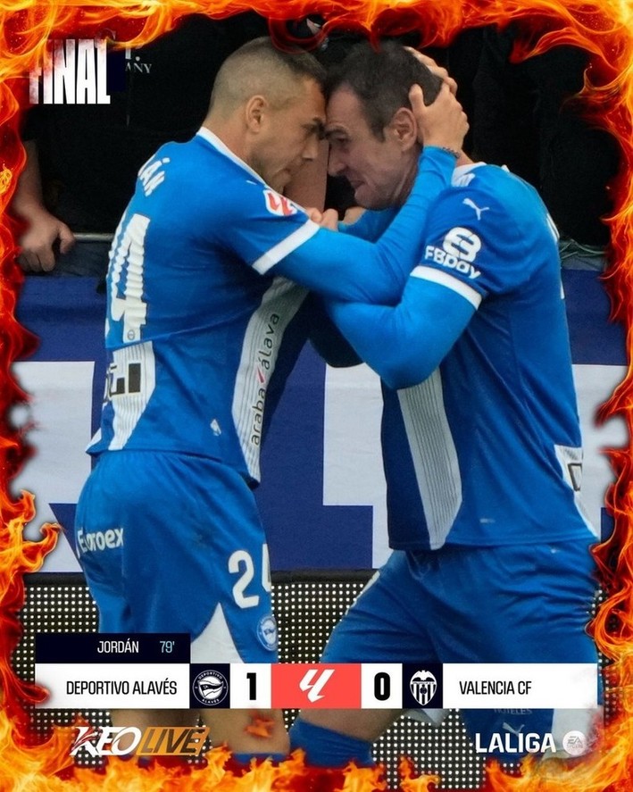 Alaves 1-0 Valencia | Keolive