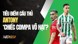 Tiêu điểm cầu thủ: Antony - 'chiếc compa' vô hại?