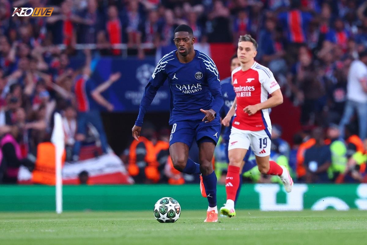 PSG đang dẫn trước Arsenal với lợi thế dẫn trước 1-0 | Keolive