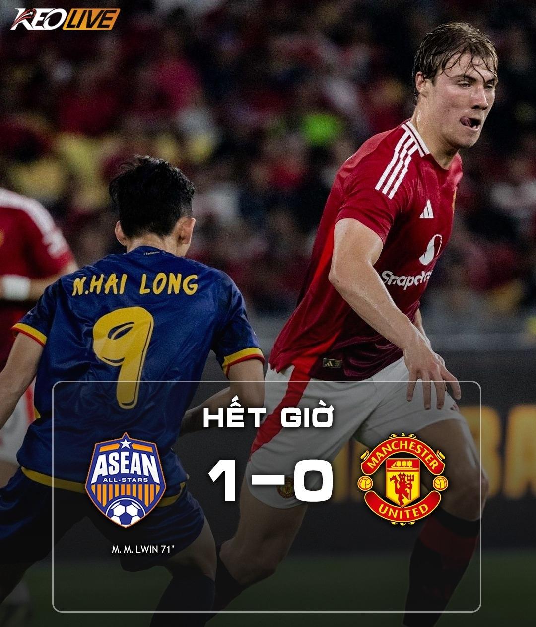 Asean All-stars 1-0 Manchester United | Keolive