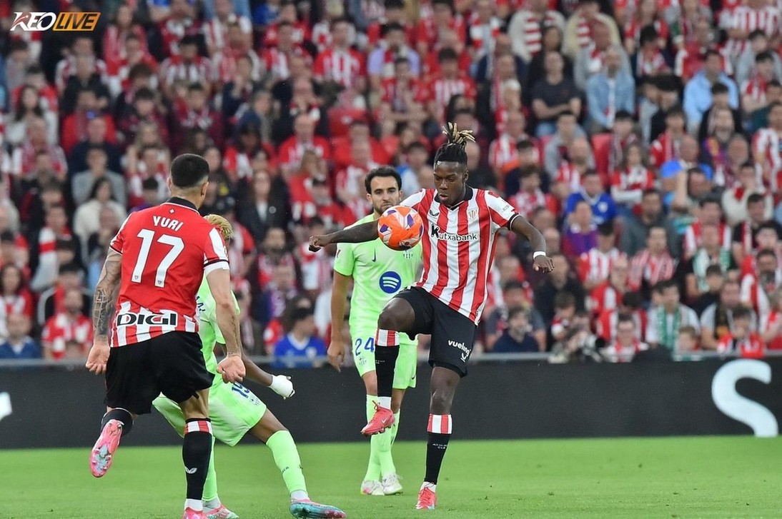 Athletic không tạo được nguy hiểm lên khung thành của Pena | Keolive
