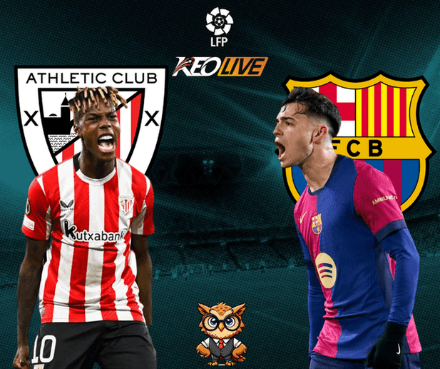 Athletic Bilbao vs Barcelona | Keolive