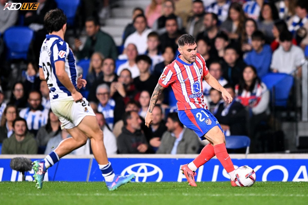 Real Sociedad cầm hoà 1-1 Atletico Madrid ở lần chạm trán trước | Keolive