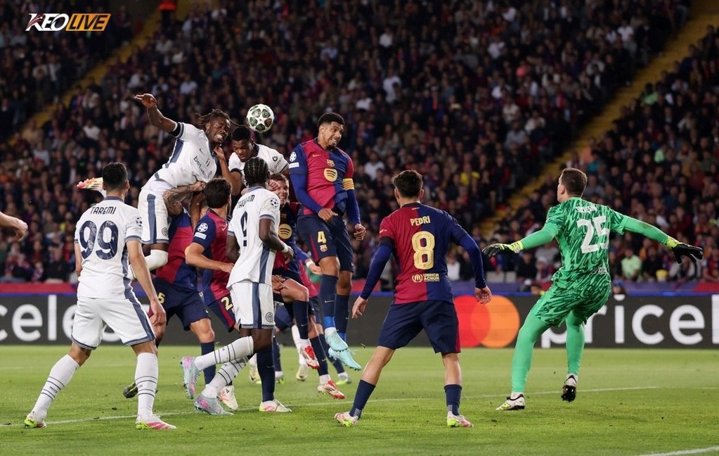 Inter tiếp tục vươn lên dẫn trước 3-2 | Keolive