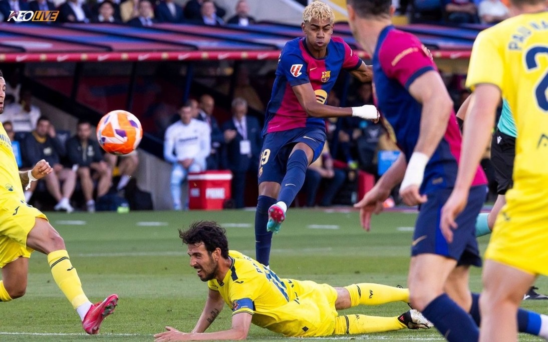 Yamal tiếp tục tỏa sáng đưa Barca gỡ hòa với tình huống sút xa đẹp mắt | Keolive