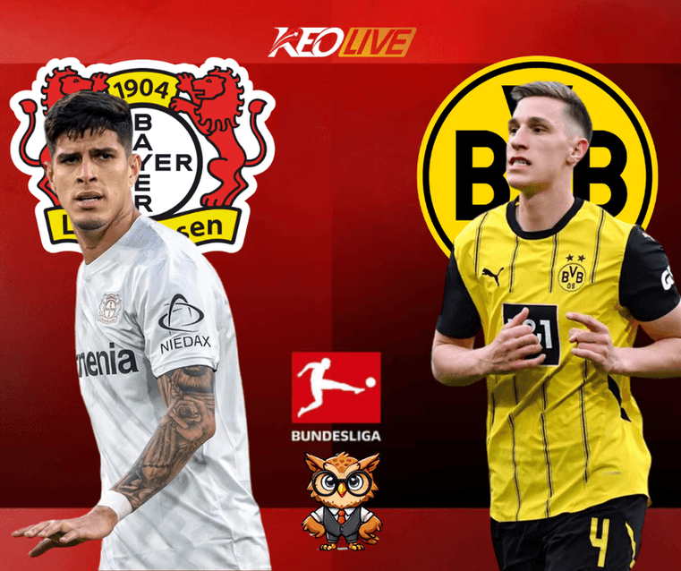 Bayer Leverkusen vs Borussia Dortmund | Keolive