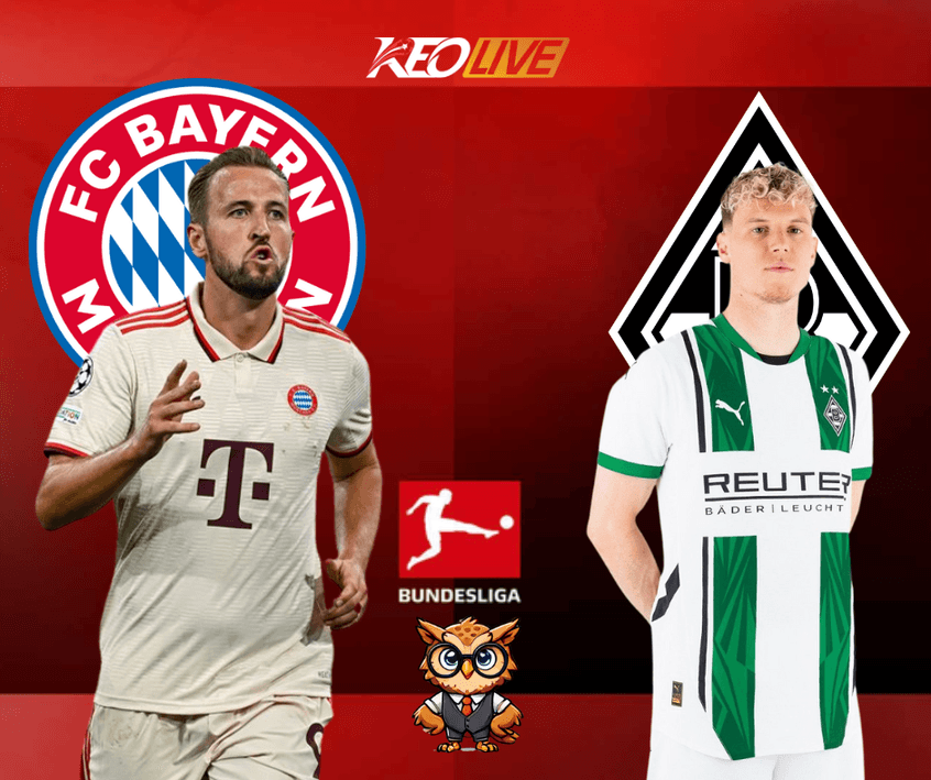 Bayern Munich vs M'Gladbach | Keolive