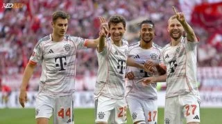 Hình ảnh cho bài Bayern 2-0 M'Gladbach: Müller chia tay, Kane có danh hiệu đầu tiên