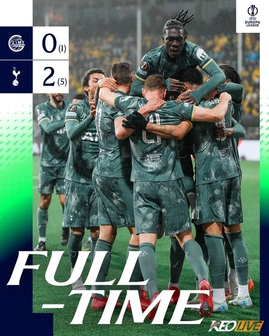 Bodø/Glimt 0-2 Tottenham | Keolive