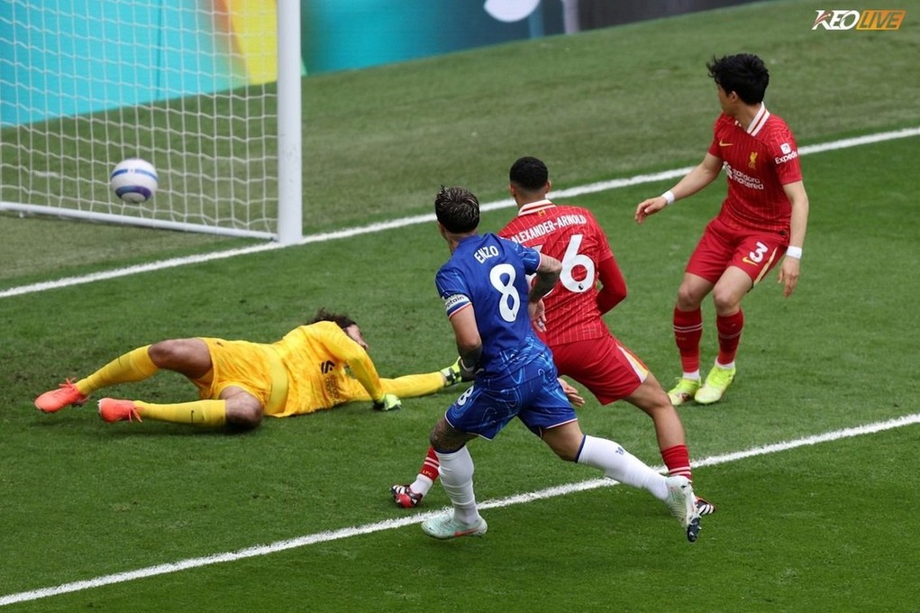 Enzo mở tỉ số sớm cho Chelsea ngay ở phút thứ 3 | Keolive