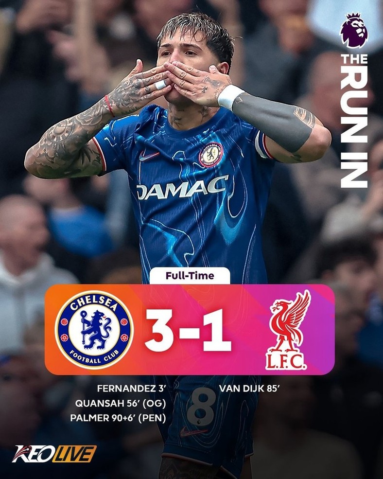 Chelsea 3-1 Liverpool | Keolive