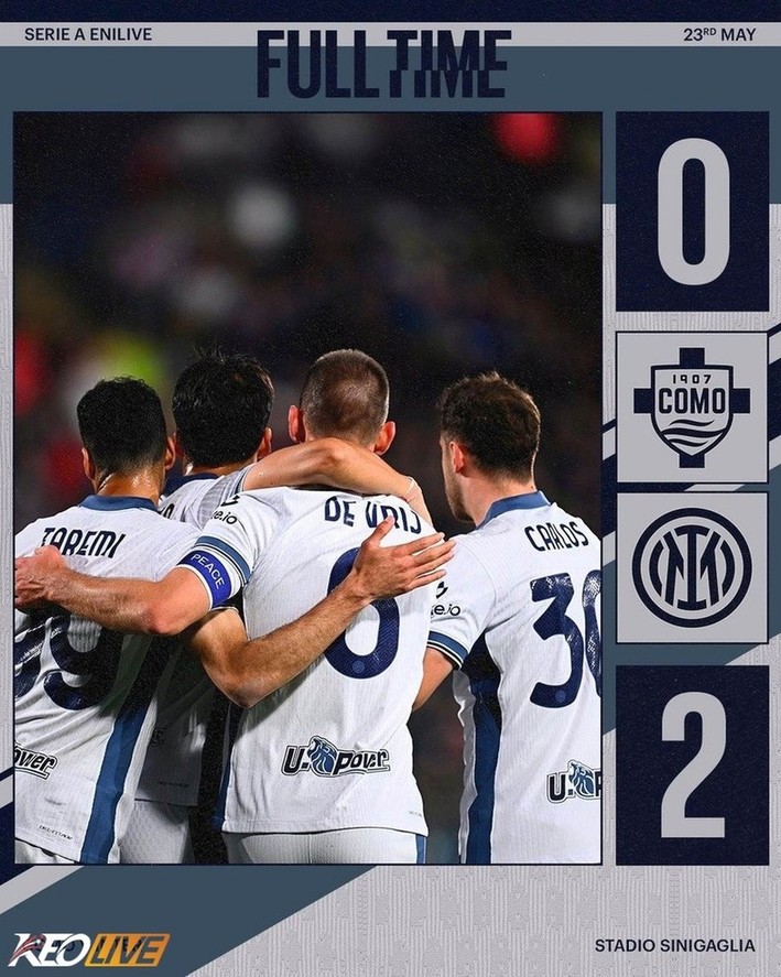 Como 0-2 Inter Milan | Keolive