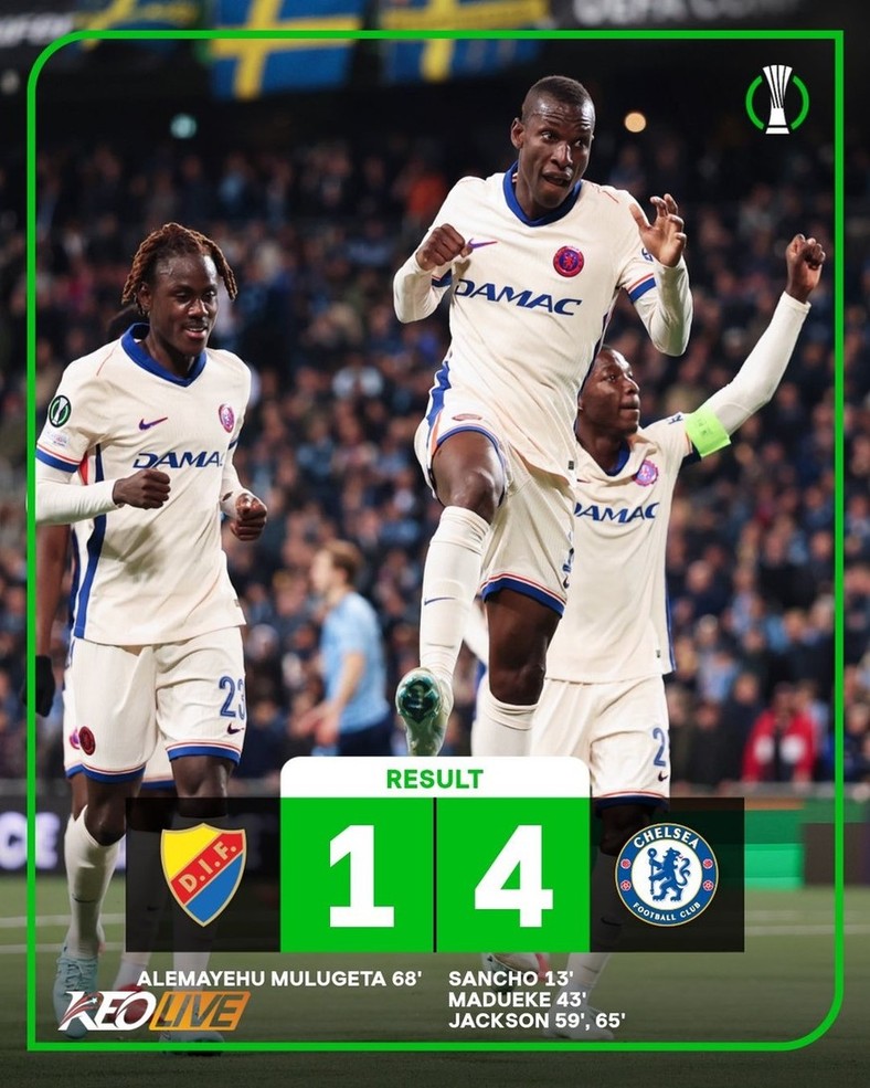 Djurgrden 1-4 Chelsea | Keolive