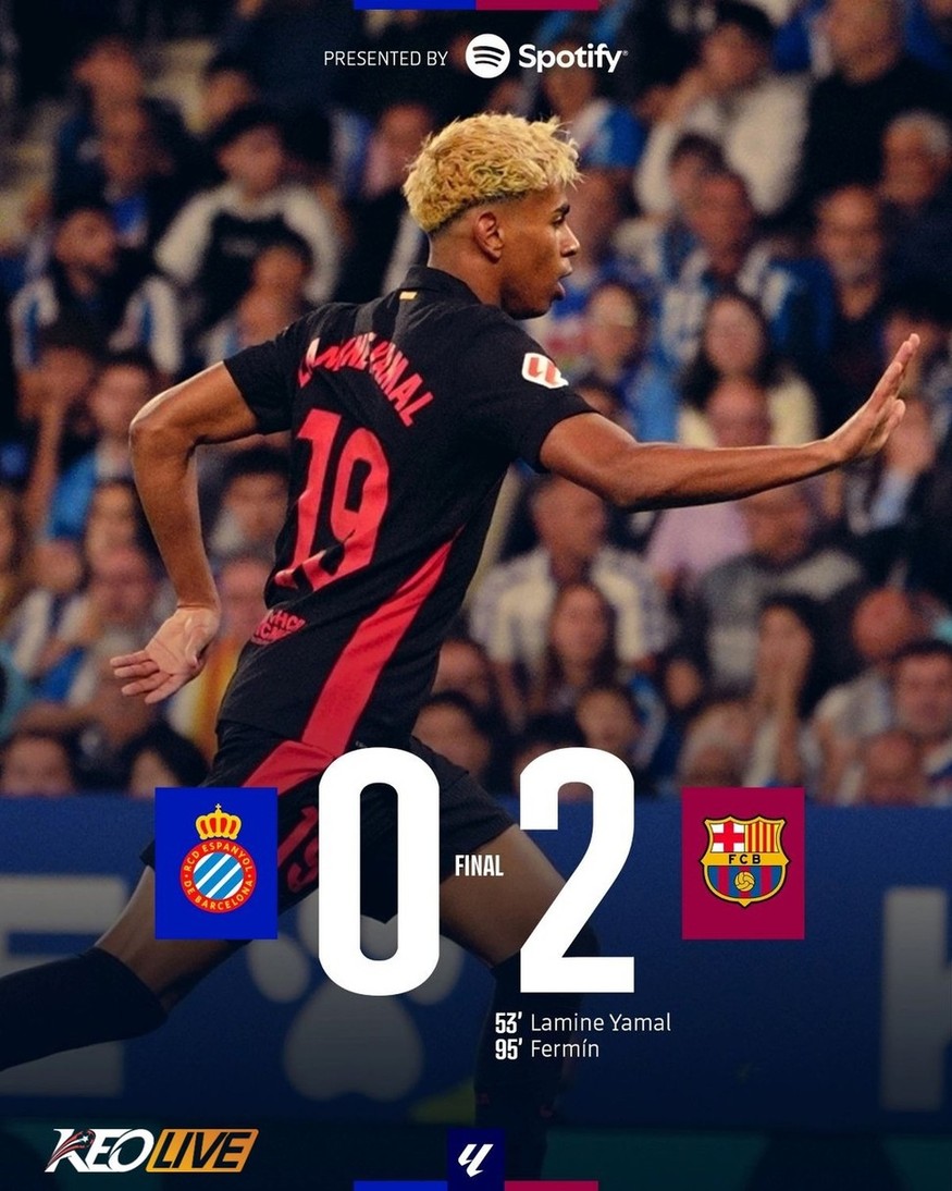 Espanyol 0-2 Barcelona | Keolive