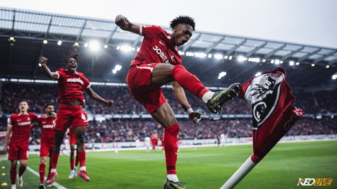 Freiburg củng cố tốt vị trí thứ 4 tại Bundesliga hướng đến một suất dự Champions League mùa tới | Keolive