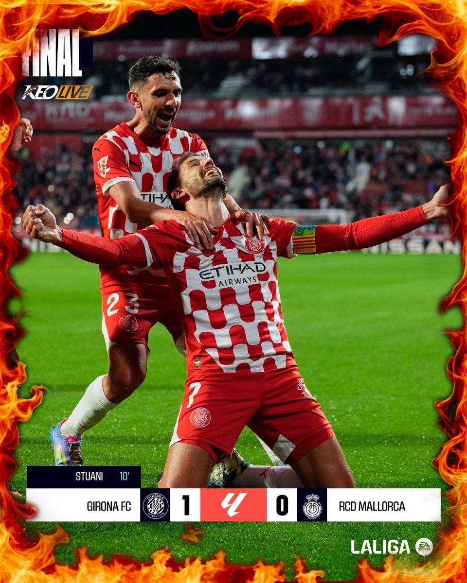 Girona 1-0 Mallorca | Keolive