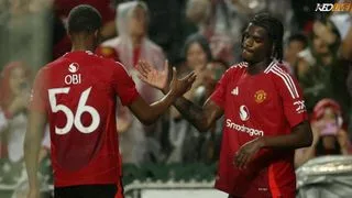 Hình ảnh cho bài Chido Obi tỏa sáng, Man Utd ngược dòng thắng 3-1 Hong Kong