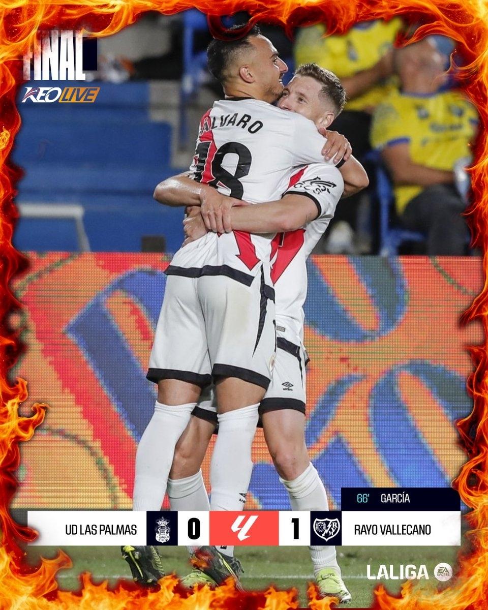 Las Palmas 0-1 Rayo Vallecano | Keolive