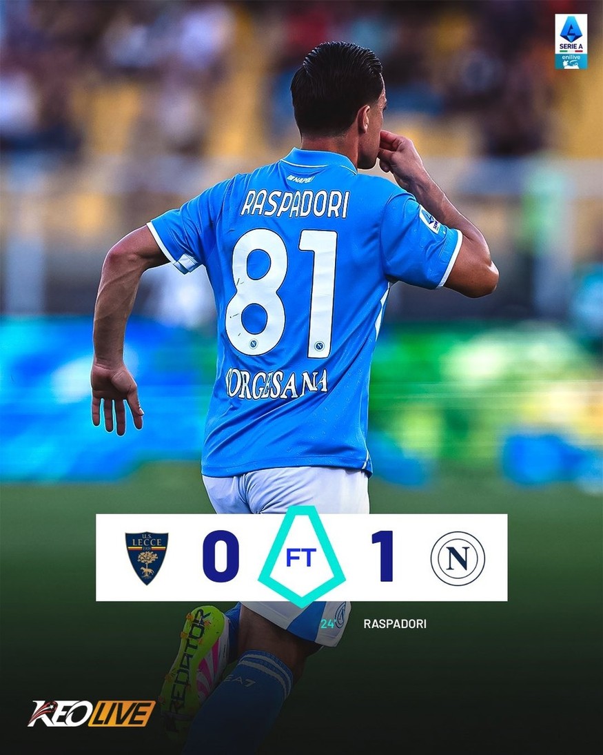 Lecce 0-1 Napoli | Keolive