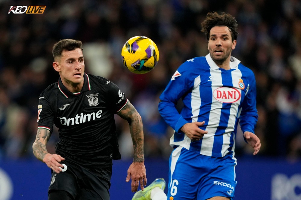 Espanyol cầm hoà Leganes 1-1 hồi đầu năm | Keolive