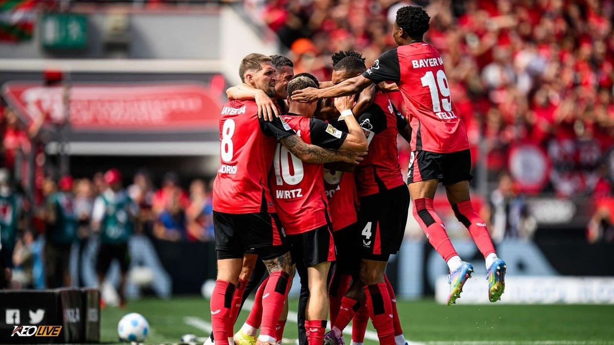 Leverkusen dẫn trước 1-0 từ sớm nhờ bàn thắng của Frimpong | Keolive